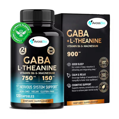 Νέα μελέτη δείχνει ότι το μαγνήσιο + η L-θεανίνη βελτιώνουν την ποιότητα του ύπνου  Επαληθευμένο στο PubMed & Harvard  Ήρεμη διάθεση & βαθύς ύπνος GABA L-θεανίνη + γλυκινικό μαγνήσιο + Β6